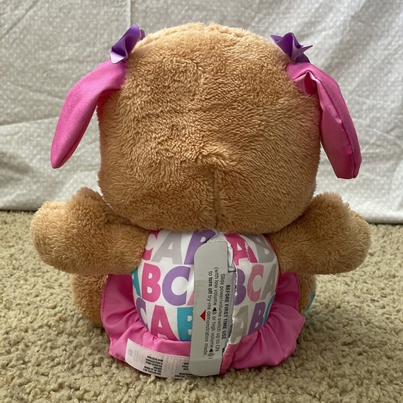 Fisher-Price Plush Sis Baby Toy w/Smart Stages Learning Content, Laugh & Learn - Picture 4 of 14